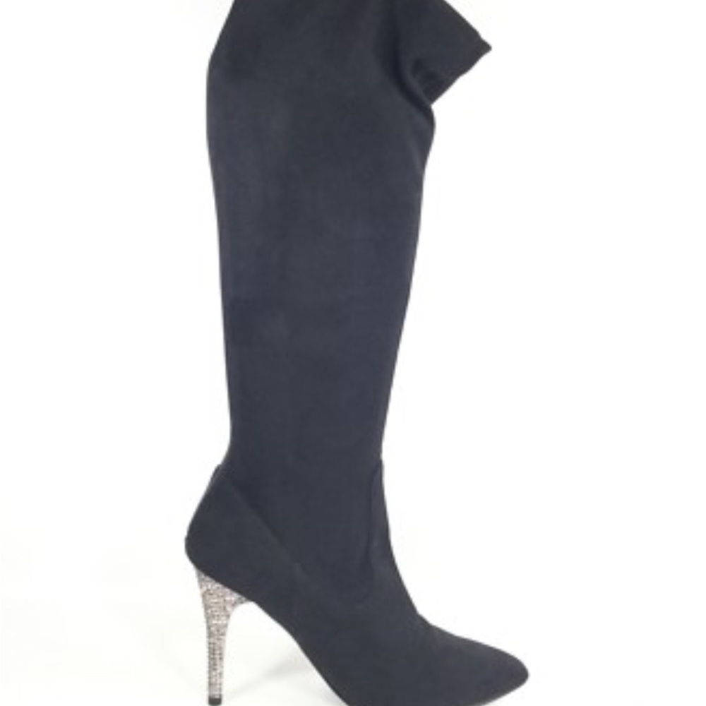 Nina Elegant Black Stiletto Heels